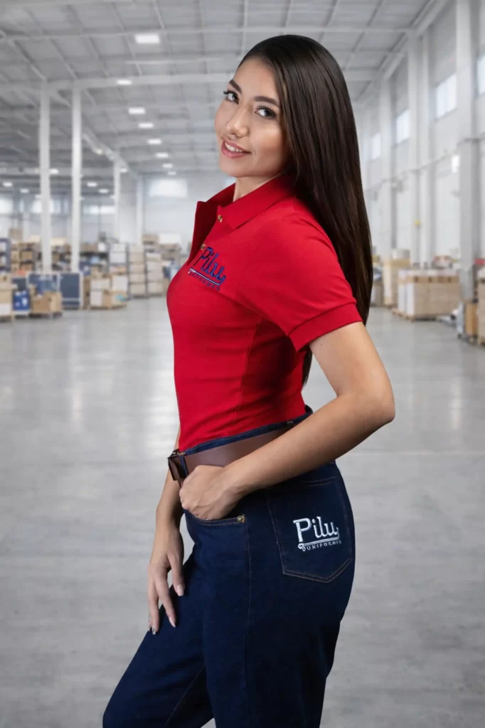 Playera tipo polo dama - Imagen 2