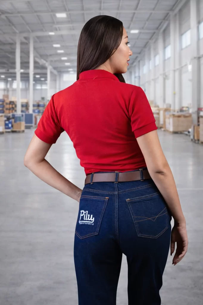 Playera tipo polo dama - Imagen 3