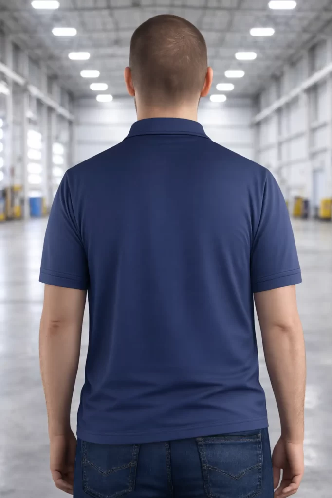 Playera tipo polo microfibra - Imagen 3