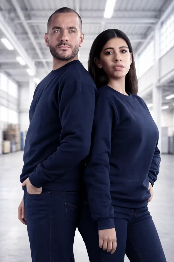 Sudadera cuello redondo dama/caballero