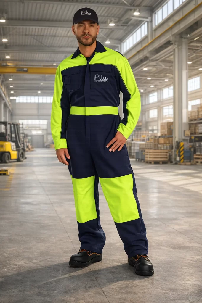 Overol en contraste dama/caballero