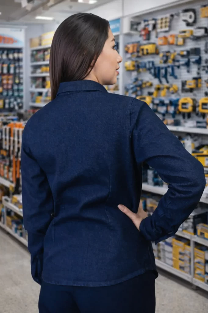 Camisola de mezclilla dama - Imagen 3