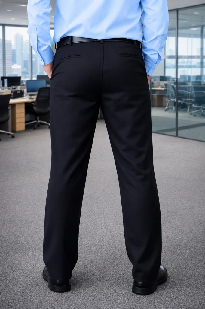 Pantalón casual corte recto caballero - Imagen 3