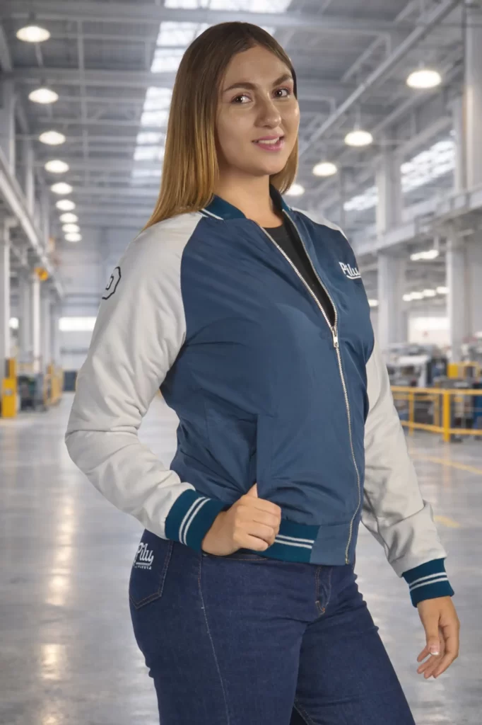 Chamarra beisbolera dama/caballero - Imagen 3