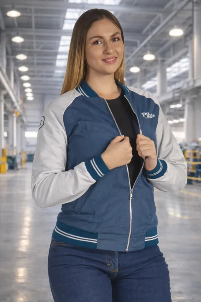 Chamarra beisbolera dama/caballero - Imagen 4