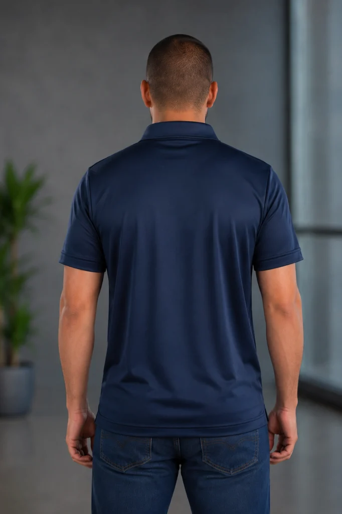 Playera tipo polo microfibra - Imagen 3
