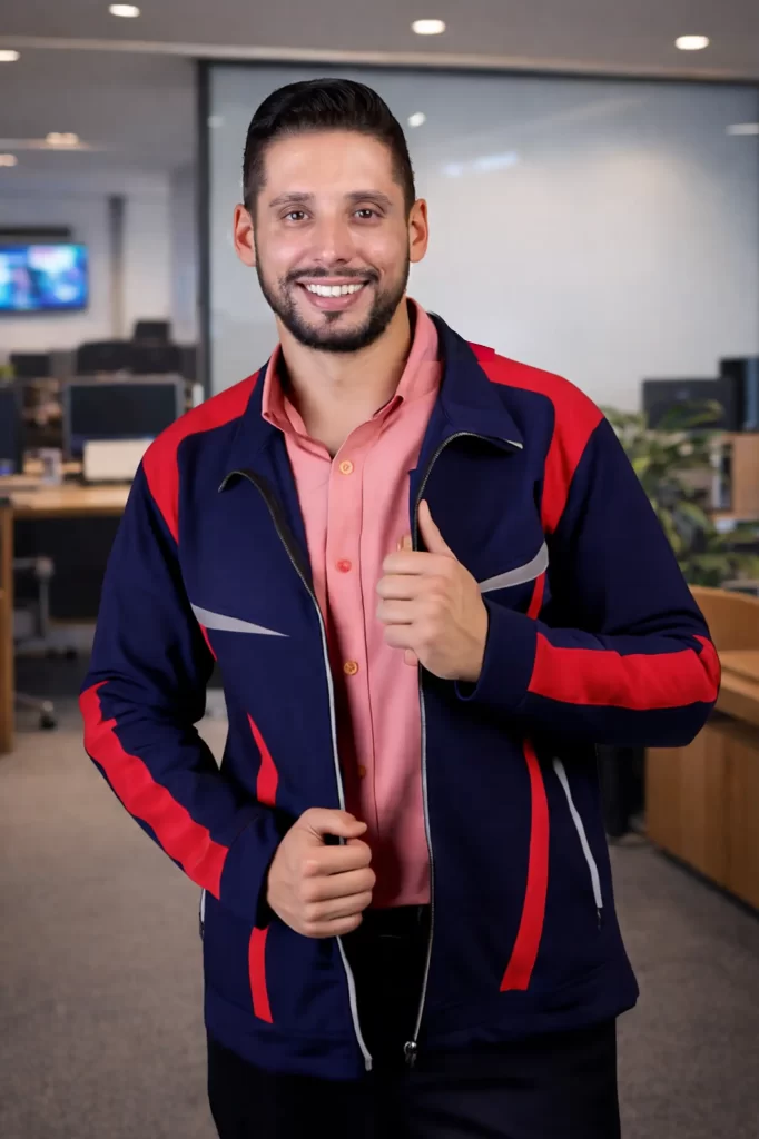 Chamarra casual caballero