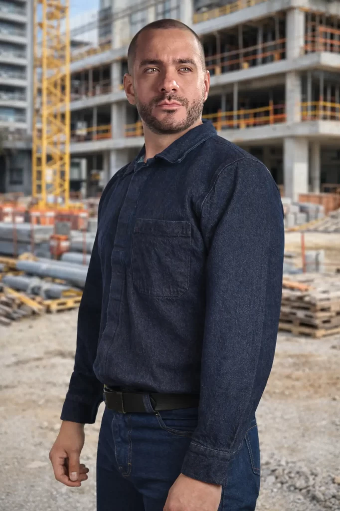 Camisola de mezclilla caballero - Imagen 2