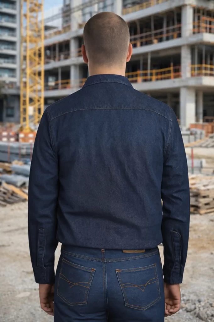 Camisola de mezclilla caballero - Imagen 3