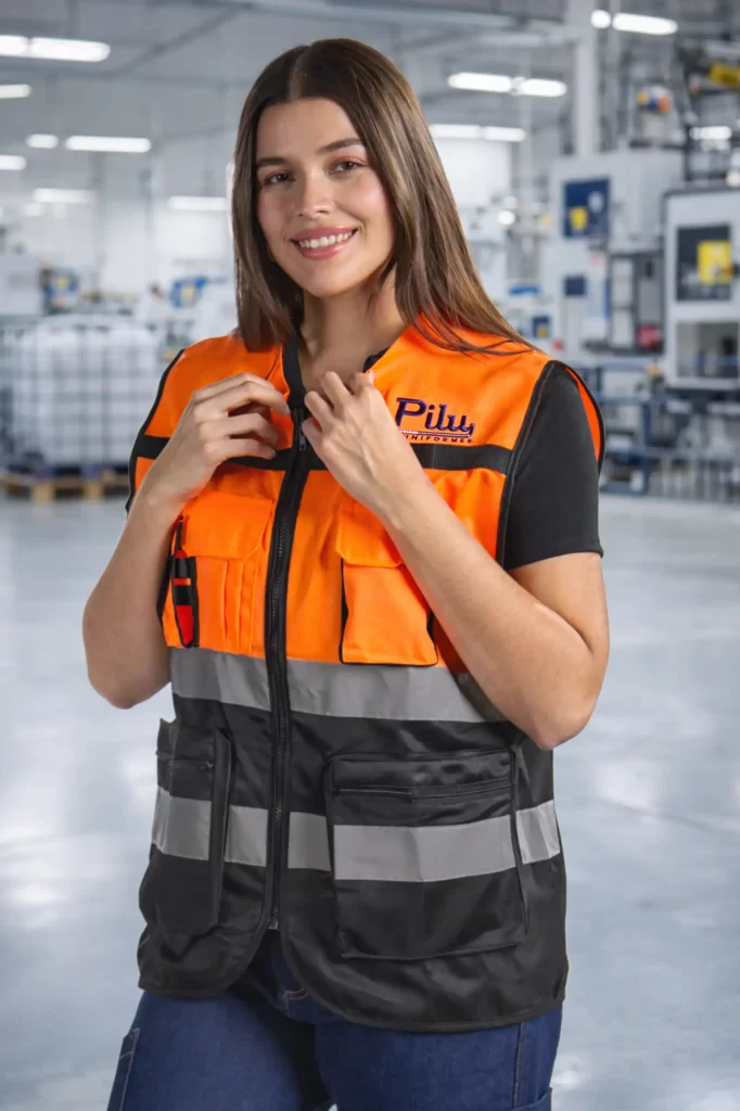 Chaleco industrial dama - Imagen 2