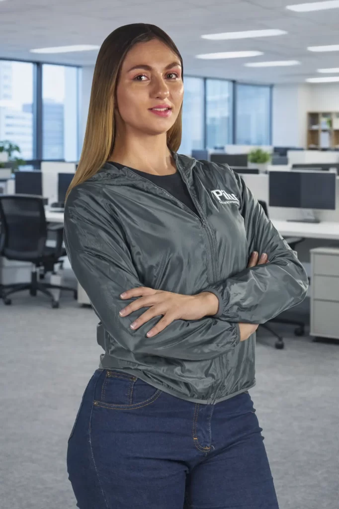 Chamarra tipo bomper dama/caballero - Imagen 4