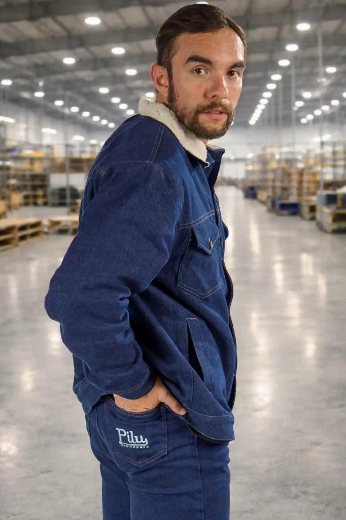 Chamarra denim dama/caballero - Imagen 3