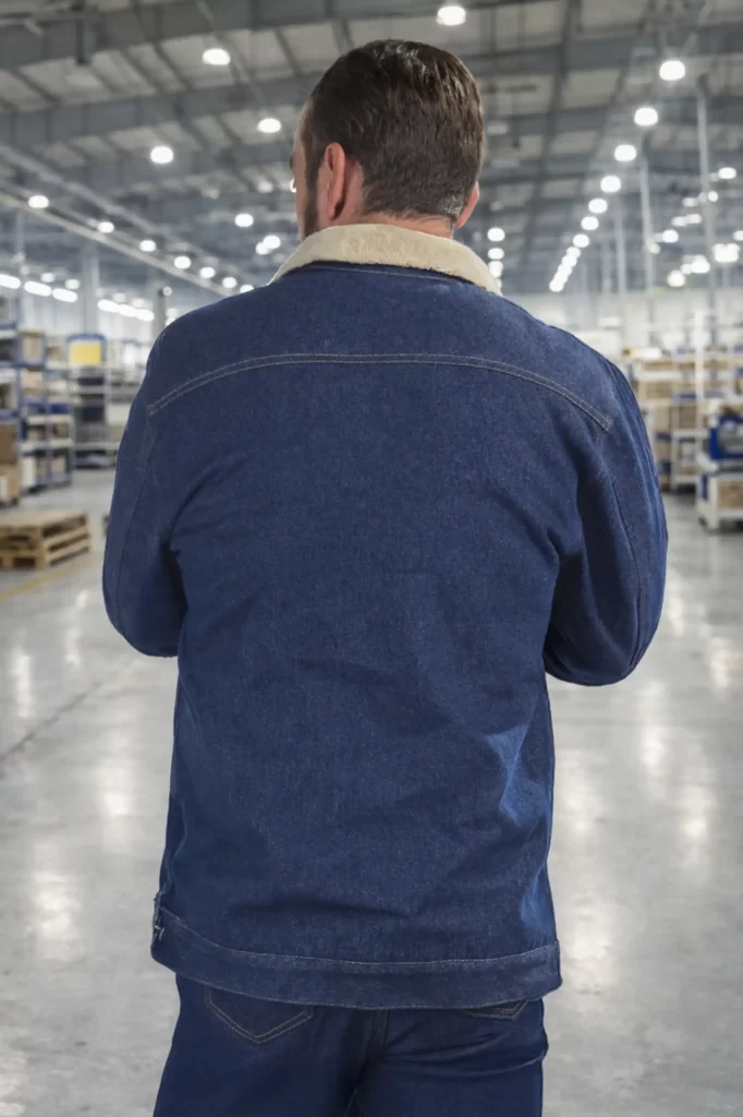 Chamarra denim dama/caballero - Imagen 4