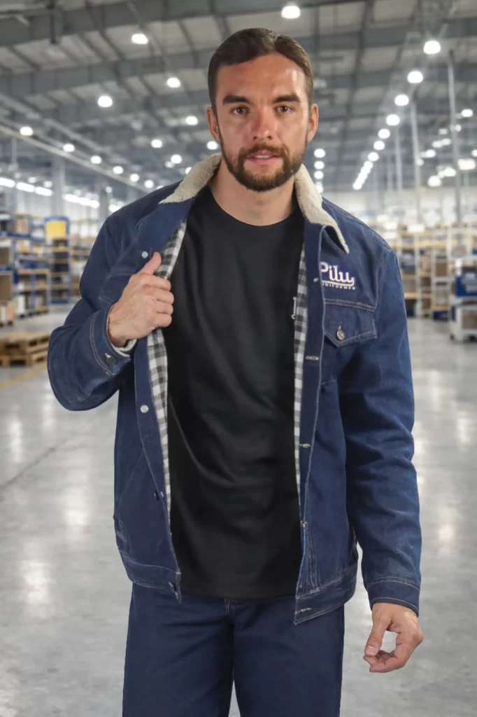 Chamarra denim dama/caballero - Imagen 5