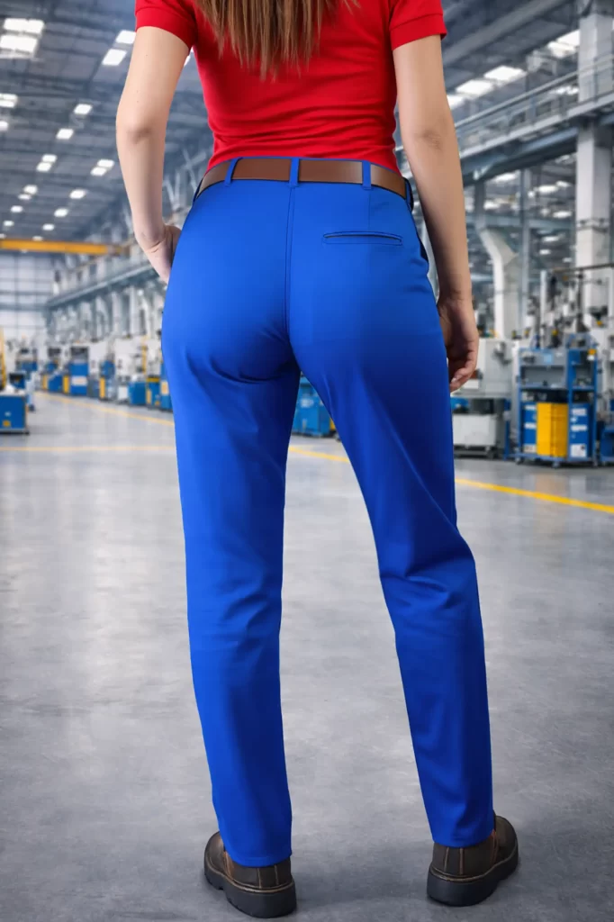 Pantalón de trabajo corte recto dama - Imagen 3